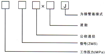 ZMS型直埋式波紋補(bǔ)償器型號(hào)
